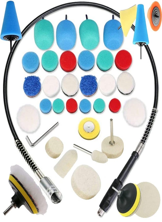 دي آي واي كرافتس مجموعة أدوات يدوية الصنع مع 4 قطع من اللباد و4 قطع من الفرو، 3 بوصات، و15 مخروطًا صغيرًا من 1 إلى 3 بوصات - اختيار من 1 إلى 7 بوصات من الفرو، وسادة صوفية، عجلة تلميع، محور، تفاصيل دقيقة، مجموعة شمع (مع 4 قطع من اللباد و4 قطع من الفرو، 3 بوصات) - Image 1